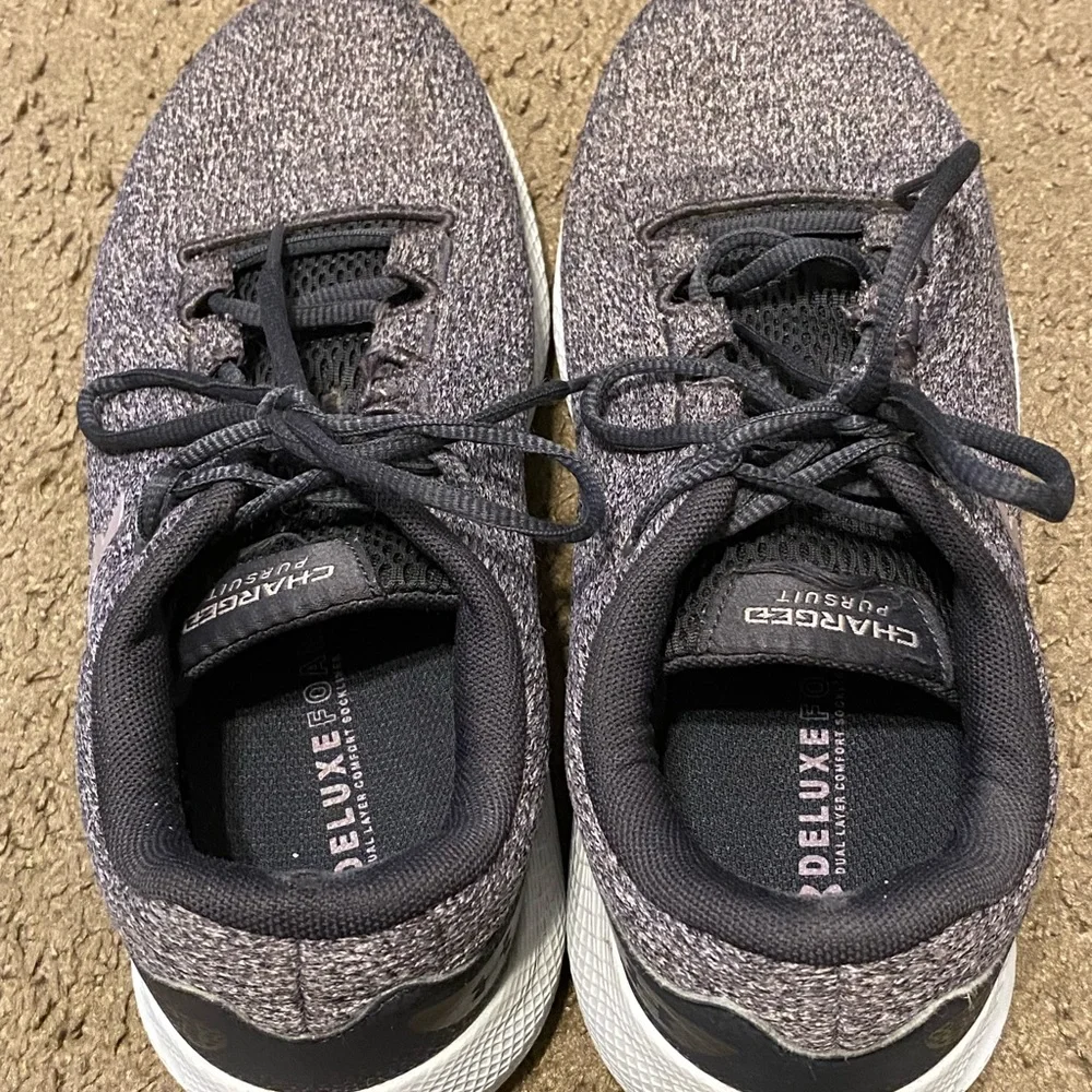 Under Armour Charged Pursuit 2 Twist Running Shoes Purple 3023305–500 Womens 9.5